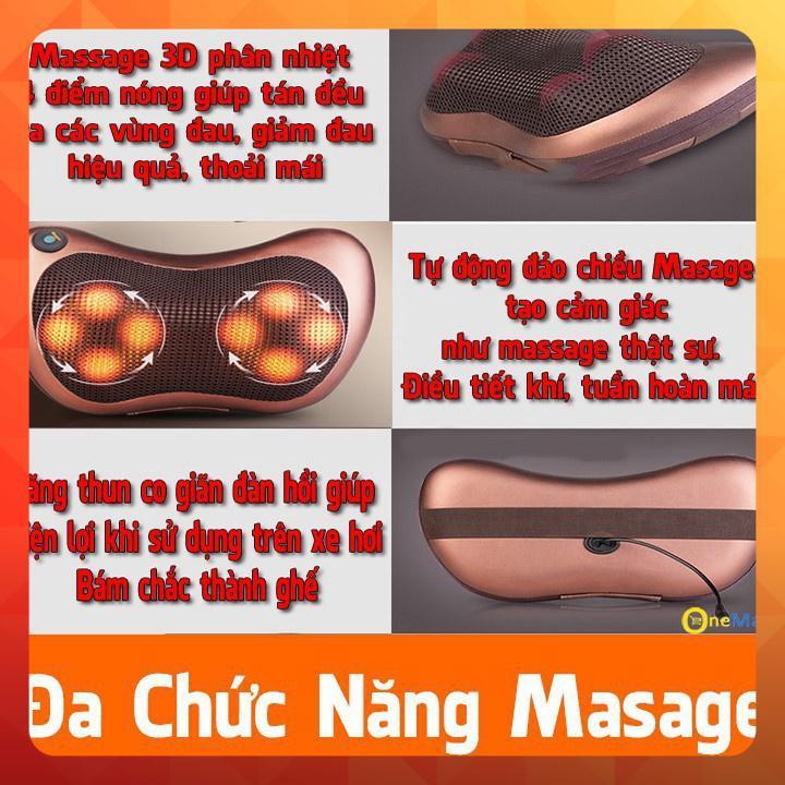 Gối Massage Hồng Ngoại Đa năng loại xịn TIỆN LỢI