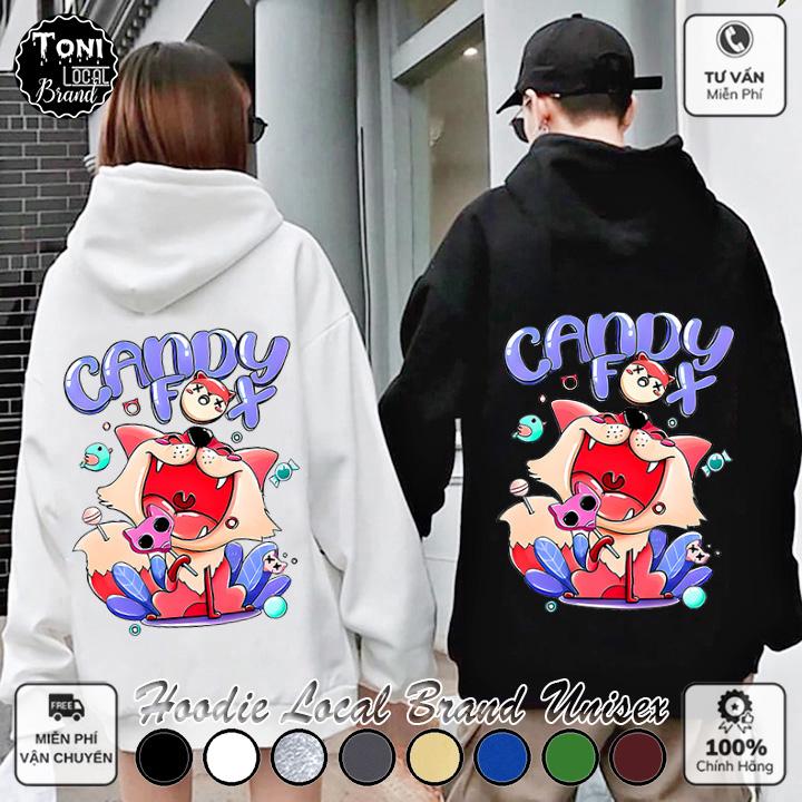 ÁO HOODIE Local Brand Unisex Candy Fox nỉ bông dày nam nữ Unisex