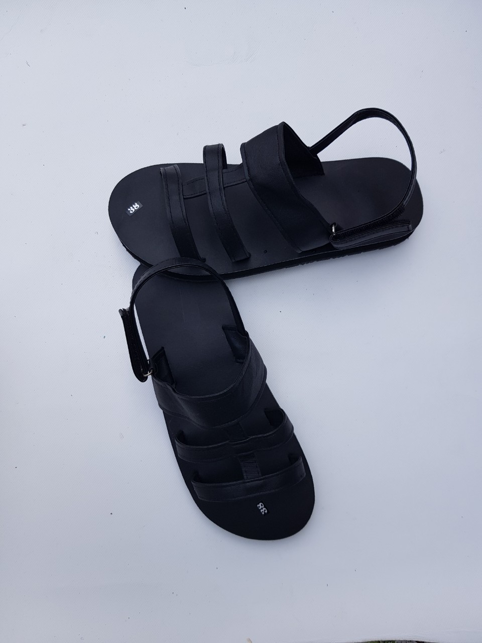 sandal nữ đế đen quai đen size từ 35 nữ đến 42 nữ