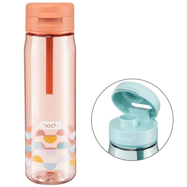 Bình Nước Kita Fami 700 ml - Inochi HIN.BIKF.0700 - Màu Hồng Cam