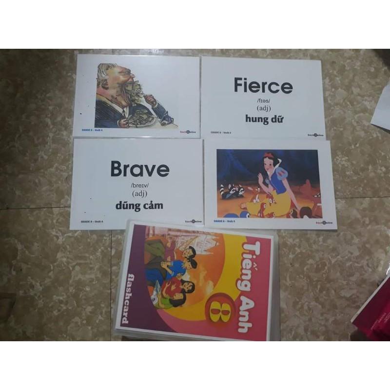 Combo flashcard học kì 1 lớp 8 và lớp 9