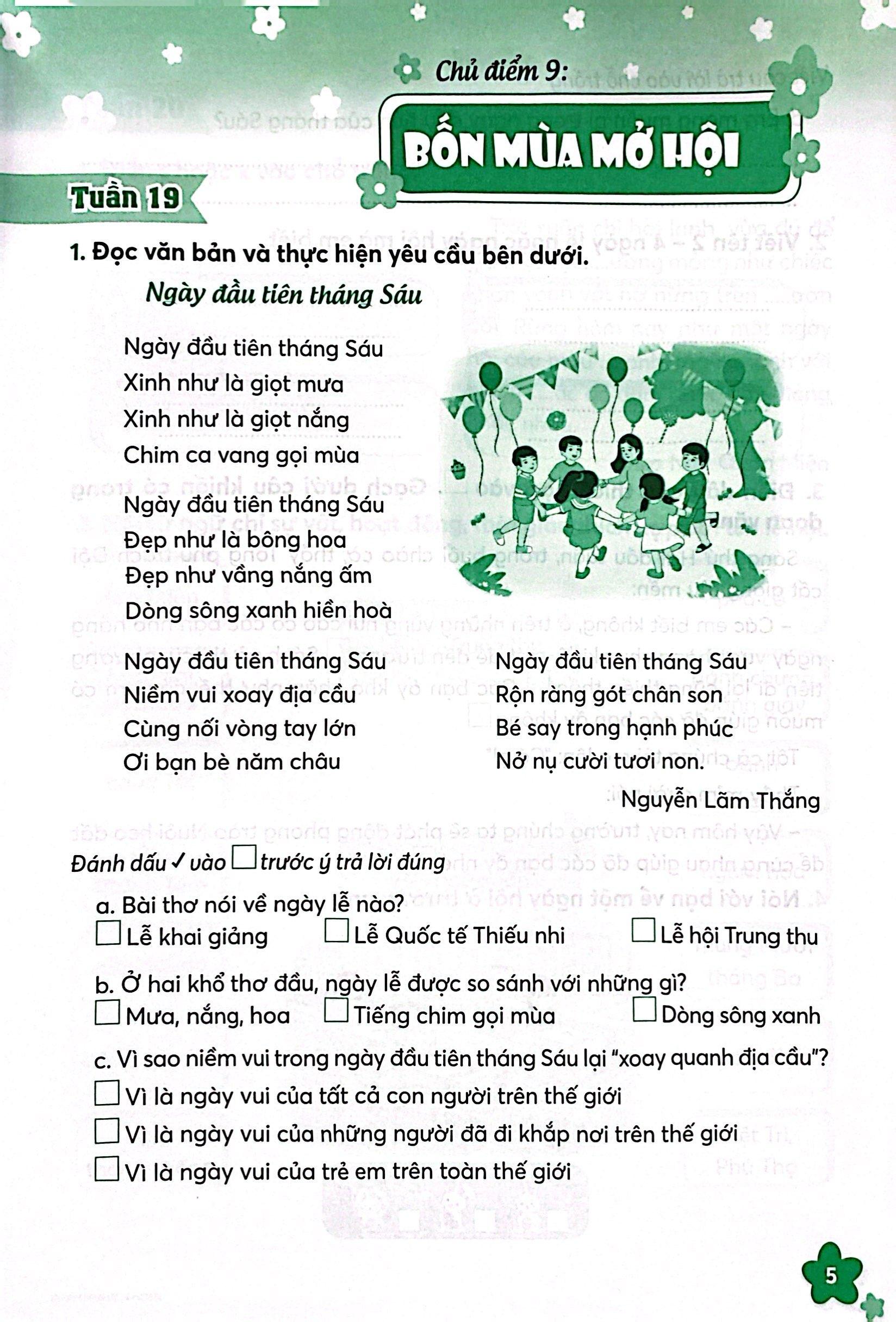 Vở Thực Hành Tiếng Việt 3 - Tập 2 (Chân Trời Sáng Tạo) (2022)