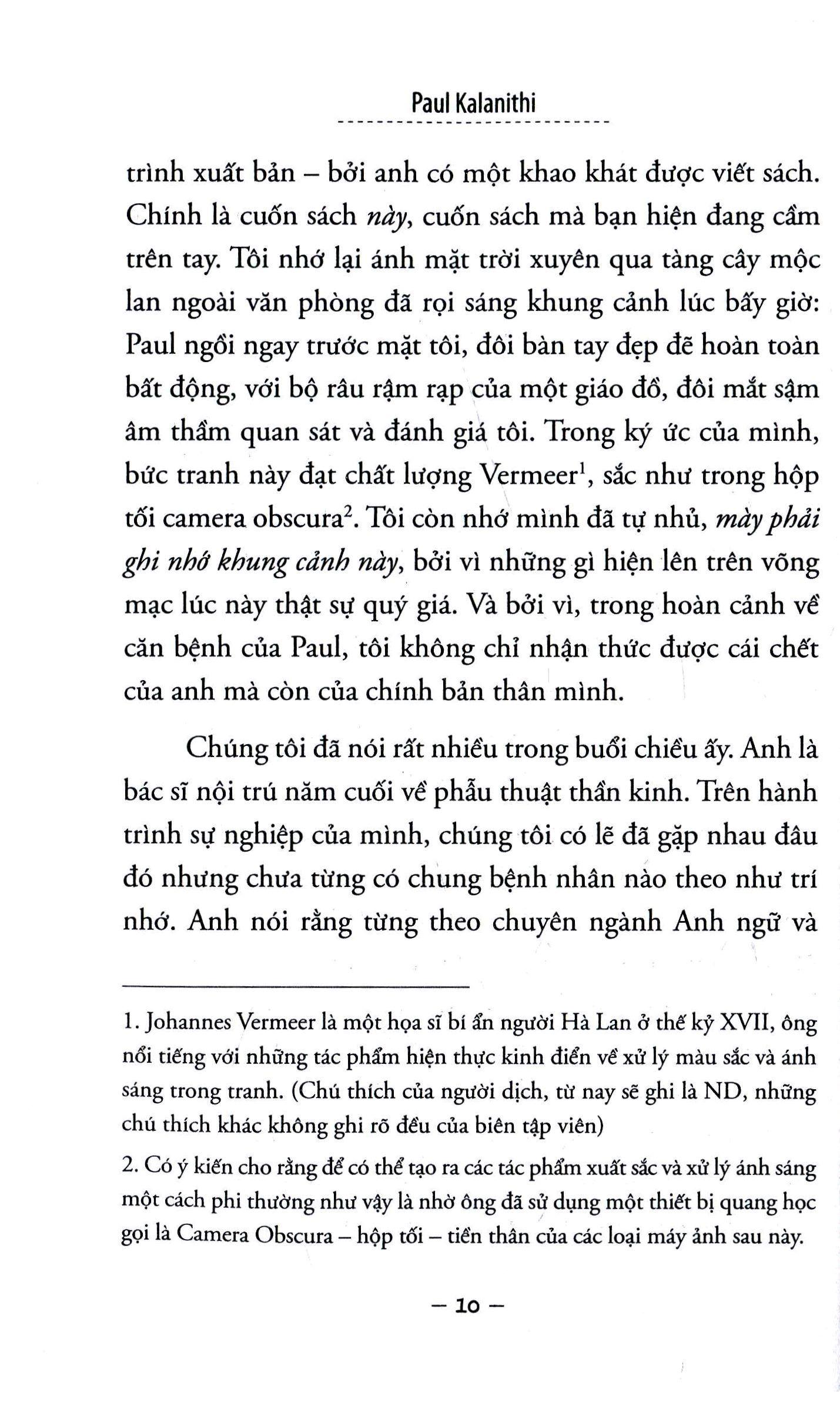 Khi Hơi Thở Hóa Thinh Không (Tái Bản 2020)