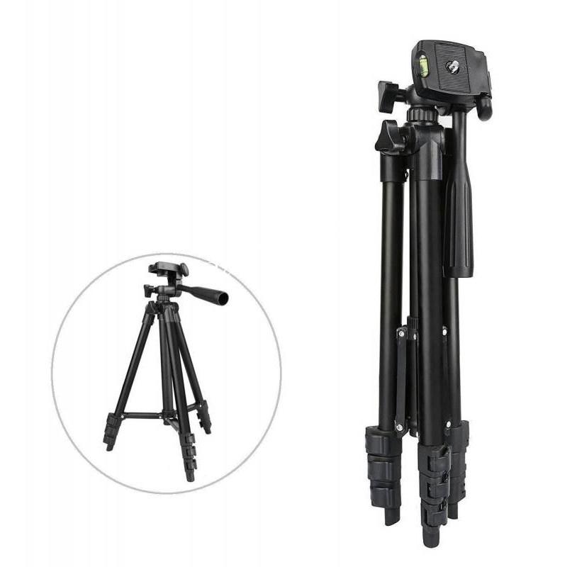 Gậy 3 chân chụp hình điện thoai, chân đế livetream quay Tripod 3120