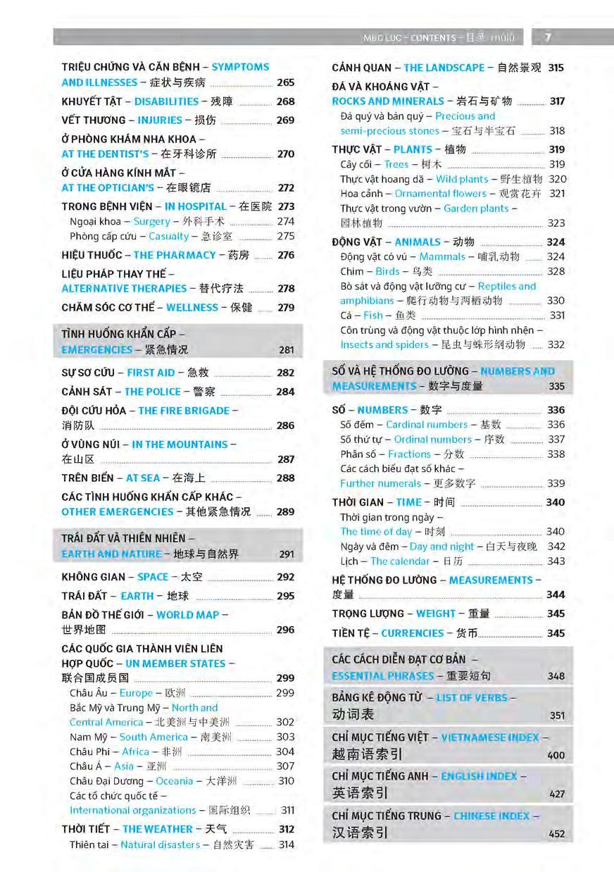 PONS GENERAL REFERENCE – TRILINGUAL VISUAL DICTIONARY Vietnamese–English–Chinese