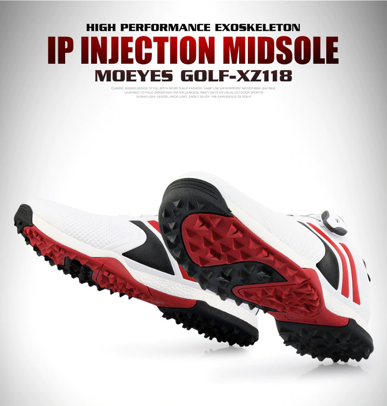 Giày Golf Nam - PGM MOEYES Waterproof Men Soft - XZ118