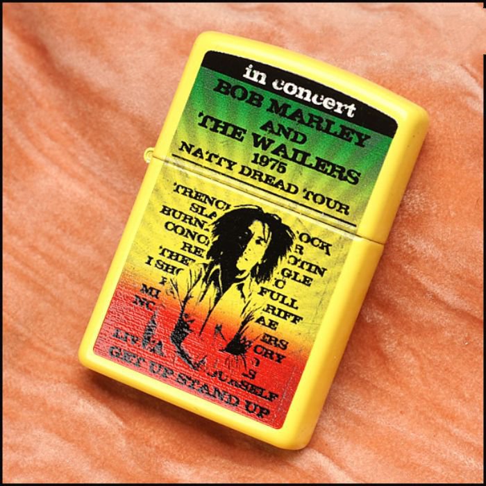 Bật Lửa Zippo Bob Marley Yellow Matte Chính Hãng Usa