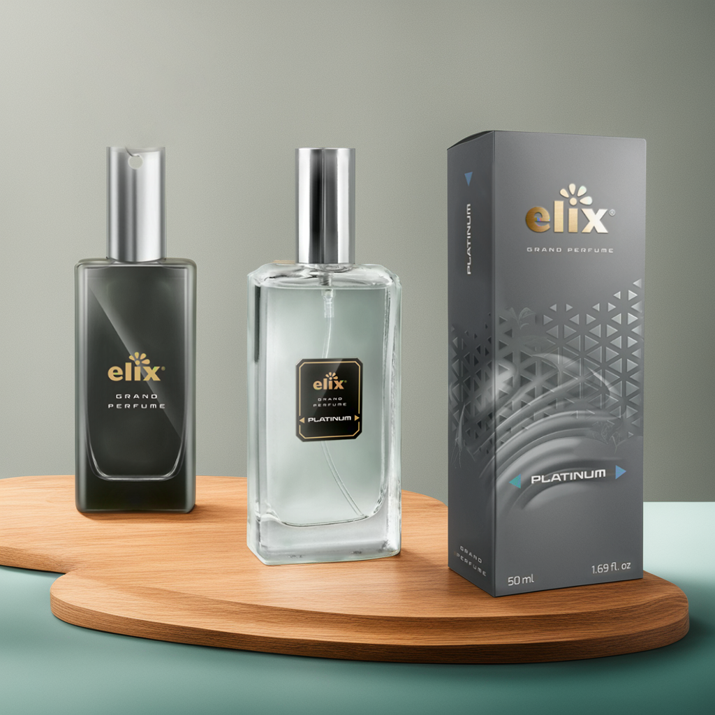 Nước hoa xịt ô tô Grand Perfume Elix 50ml - Hương Platinum (Sang trọng - Thơm mát) - Nhập khẩu chính hãng Ba Lan hương thơm dịu nhẹ tự nhiên