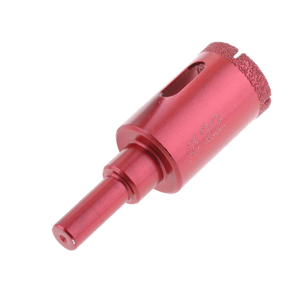 2pcs Diamond Tool Drill Bit Set Glass Ceramic Marble Tile 22 & 20mm