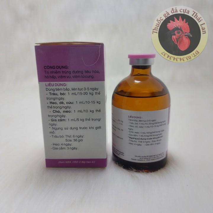 Marbo - vitryl 500 - đặc tr nhiễm trùng tiêu hóa, hô hấp - cho gà đá - 1 Chai / 100ml