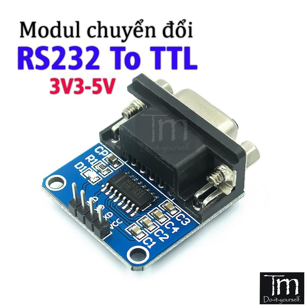 Module Chuyển Đổi Tín Hiệu RS232 TO TTL Max3232 3V3-5V