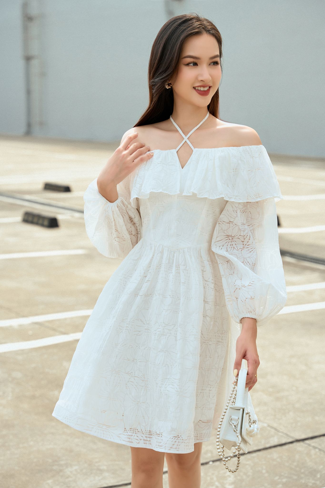 OLV - Đầm Lasie White Dress