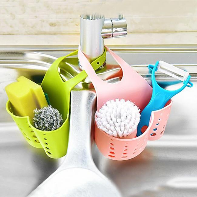 Giỏ có móc treo bồn rửa bát