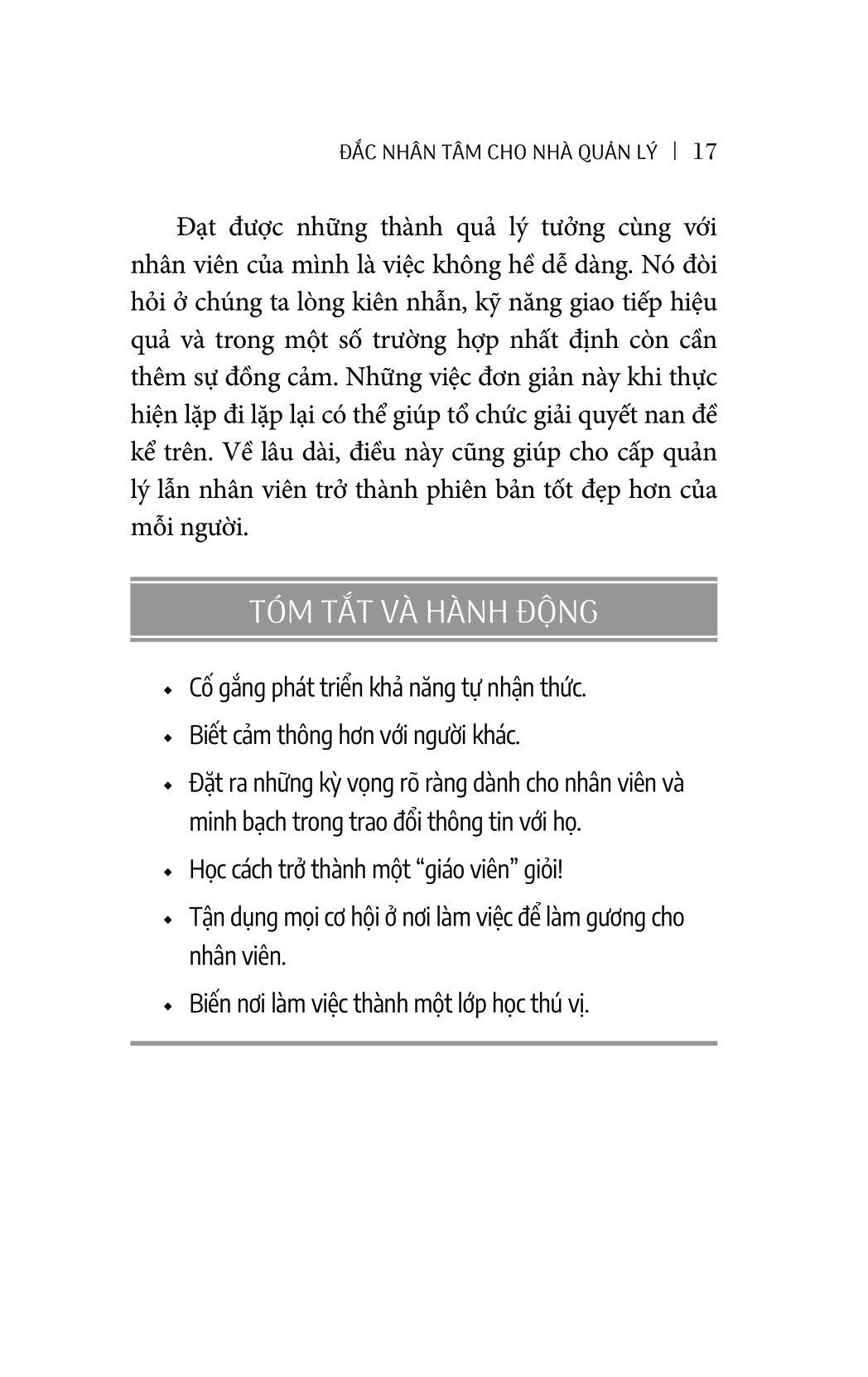 Đắc Nhân Tâm Cho Nhà Quản Lý (Tái Bản 2023)