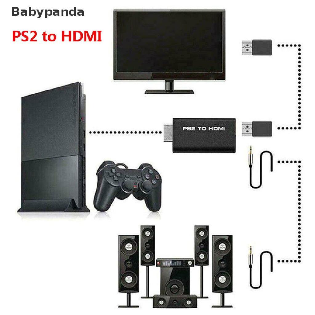 Thiết Bị Chuyển Đổi Âm Thanh / Video PS2 Sang HDMI 480i / 480p / 576i Với Đầu Ra Âm Thanh 3.5mm
