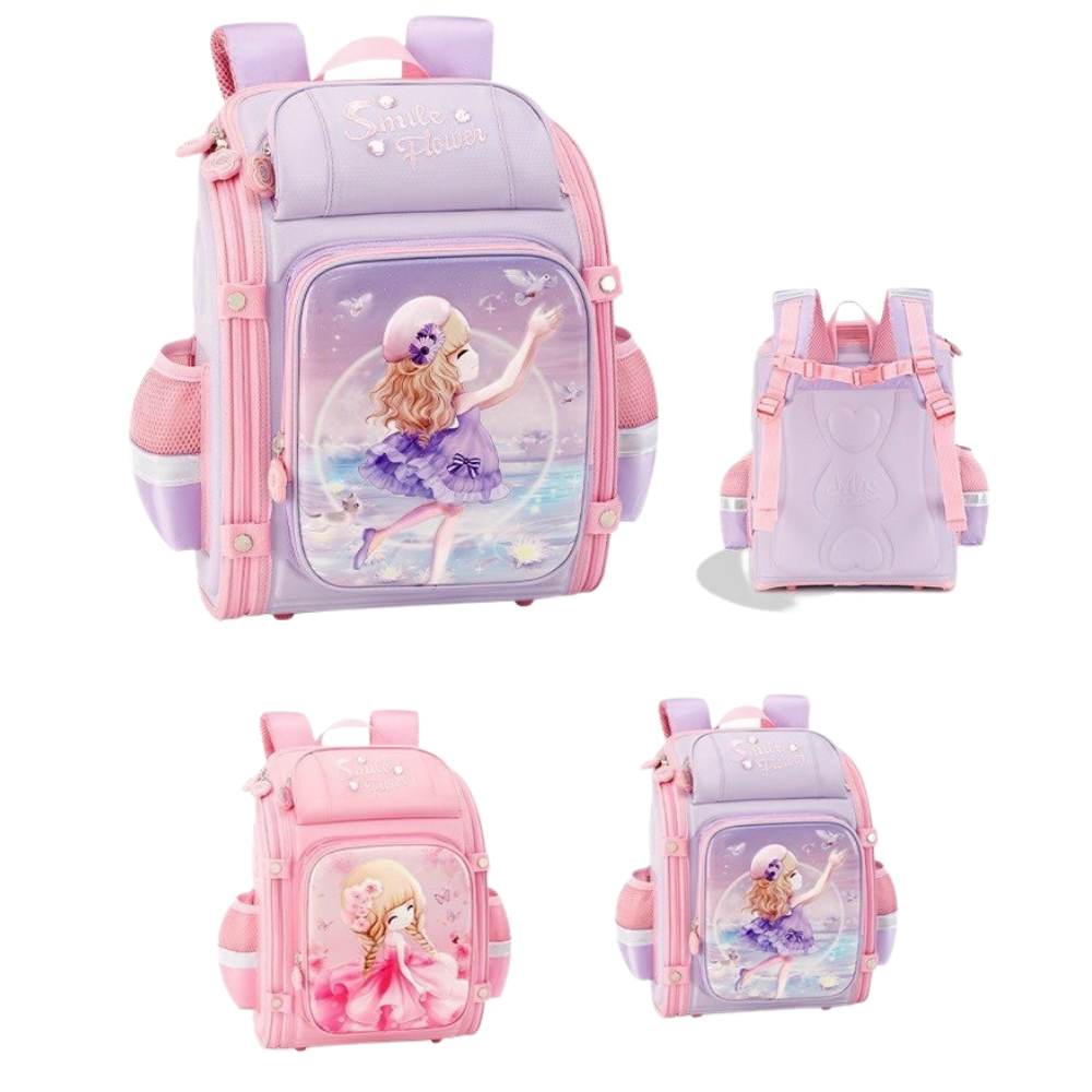 Balo Học Sinh Cấp 1 ĐỦ SIZE️ Balo Cho Bé Cấp 1 BABY Chống Gù, Có Phản Quang