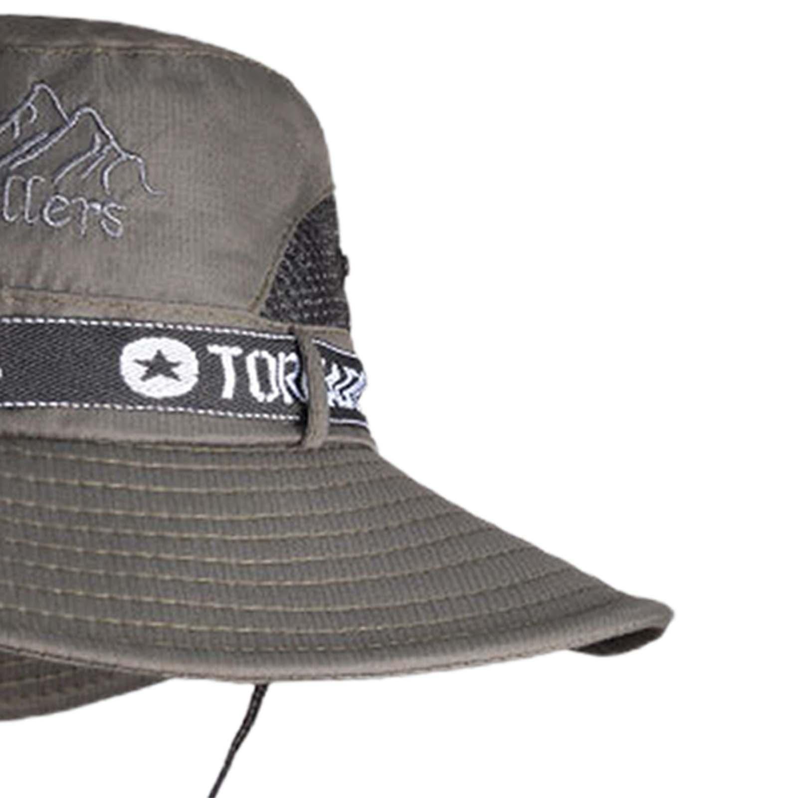 Bucket Hat with Strings Fishing Hat for Camping Outdoor Activities Gardening
