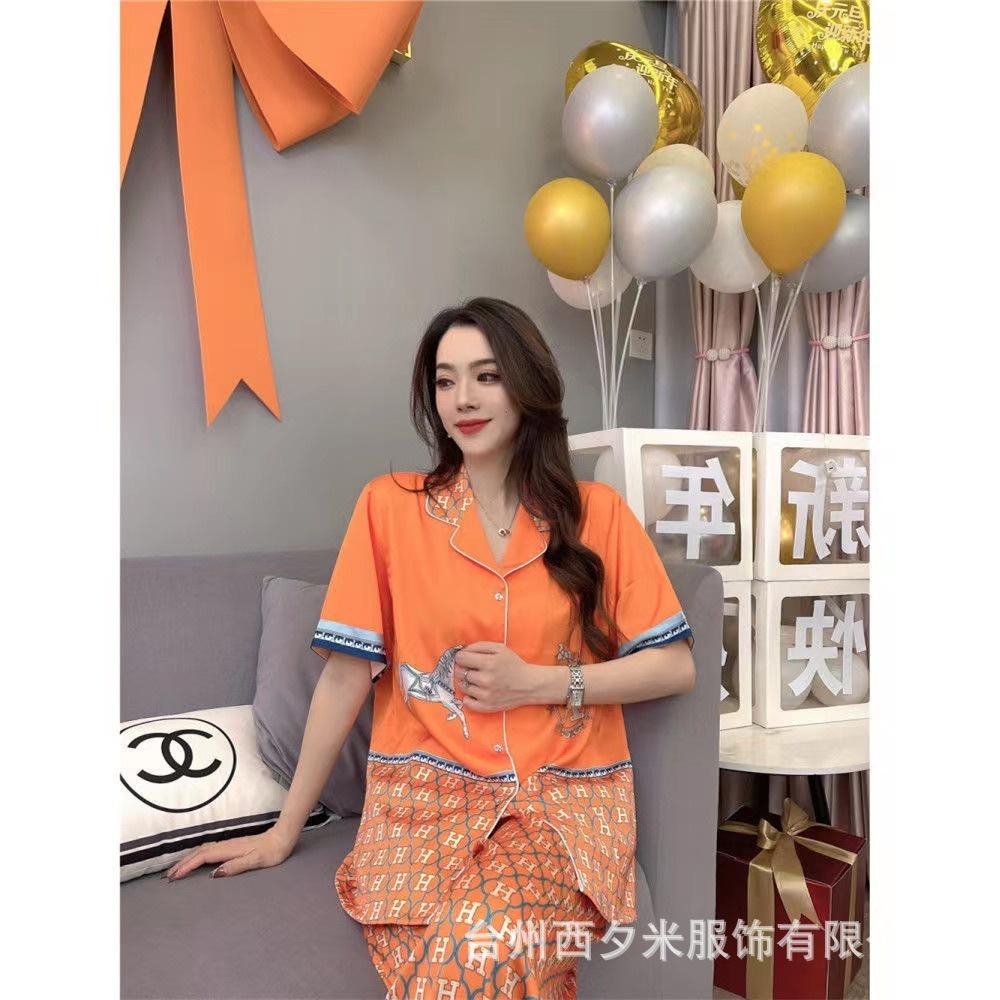 Bộ Lụa Mặc Nhà ️Đồ Ngủ Pijama Lụa Cao Cấp Siêu Mát Mềm Mịn - ELSA