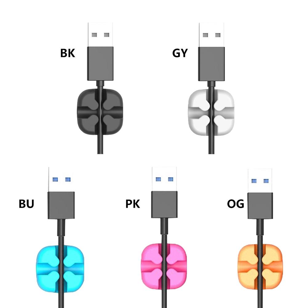 1 Kẹp Giữ Dây Cáp Bằng Silicone