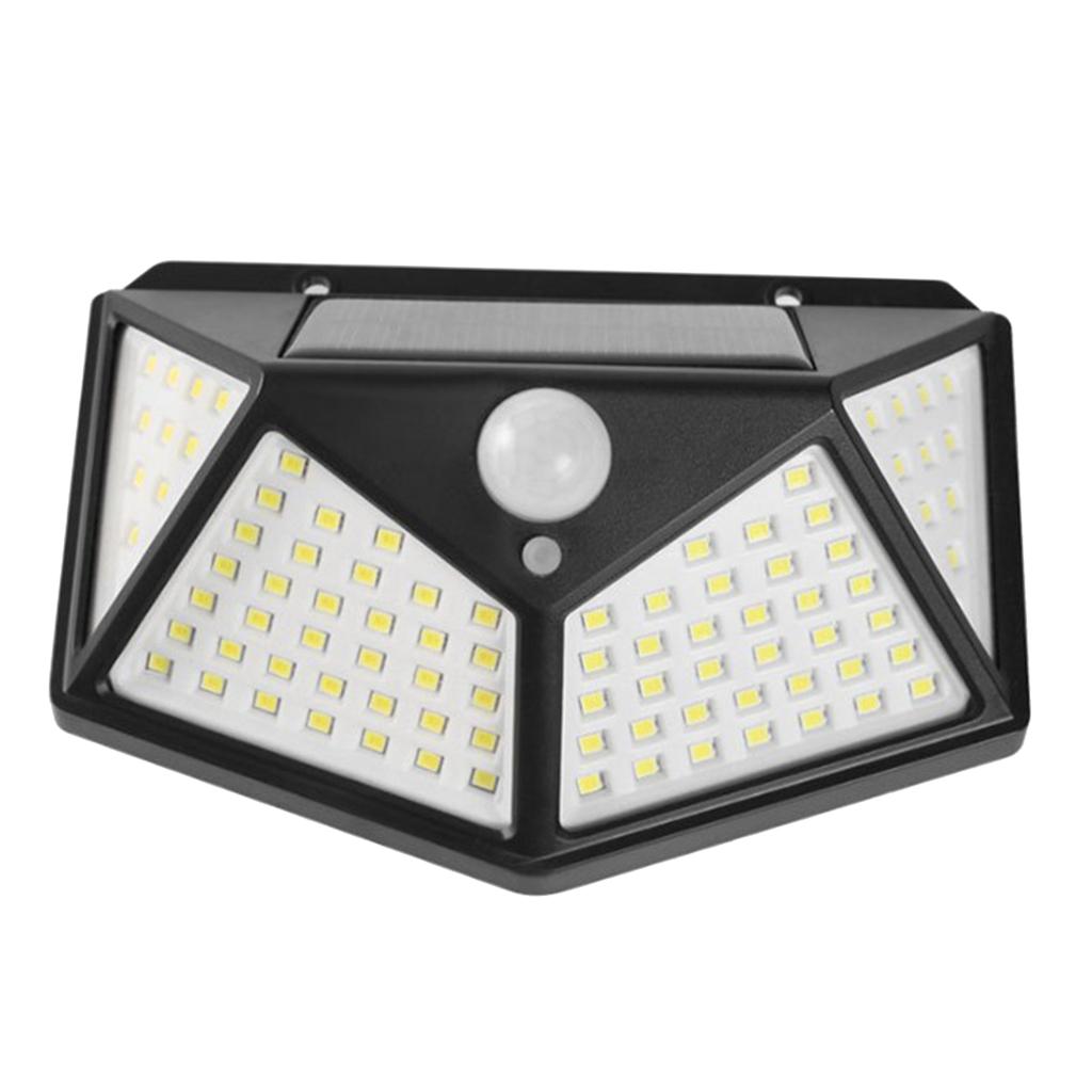 LED Solar Sensor Wall Light Yard Garden Lamp