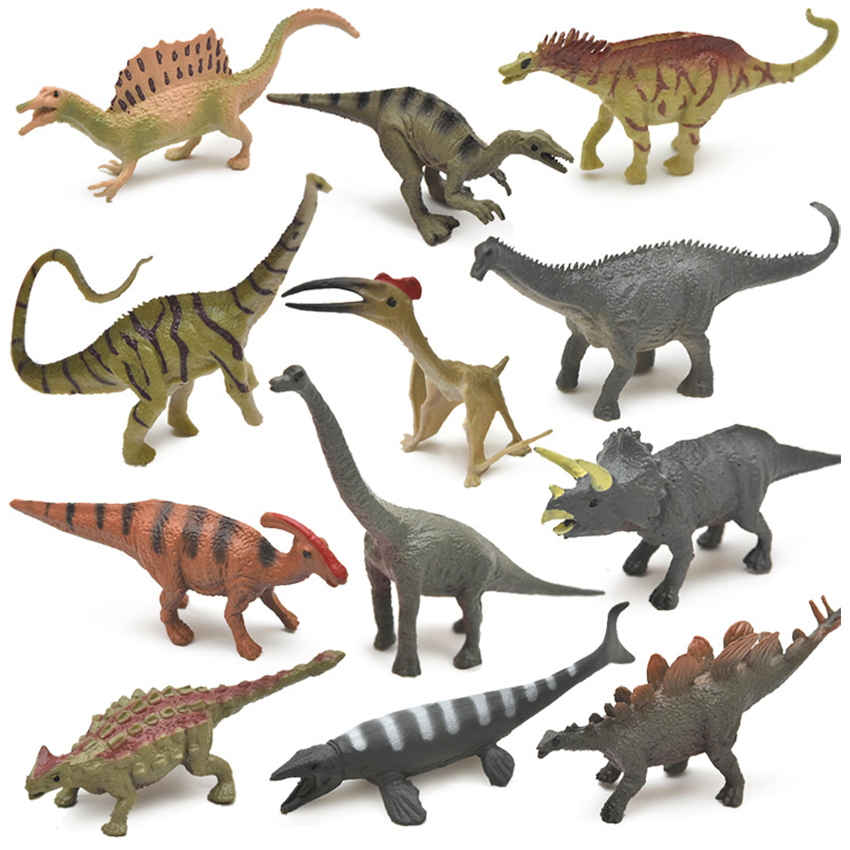 Đồ chơi mô hình theo chủ đề động vật, khủng long, cá biển nhiệt đới size trung 5-10 cm cho trẻ học tập và nhận biết