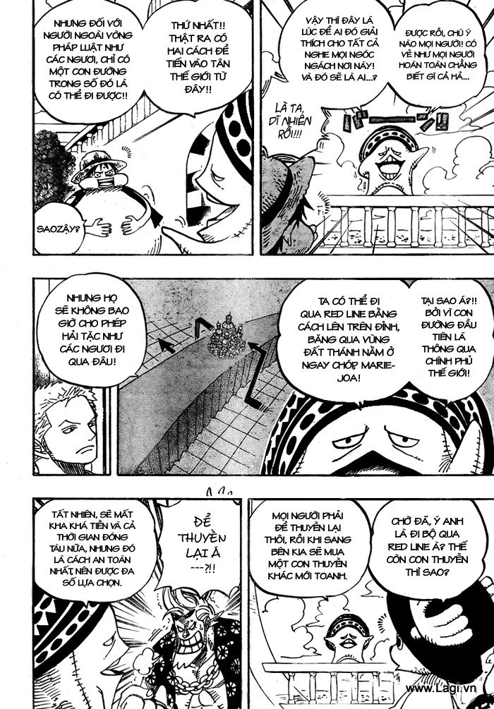 One Piece Chapter 496 - Trang 10