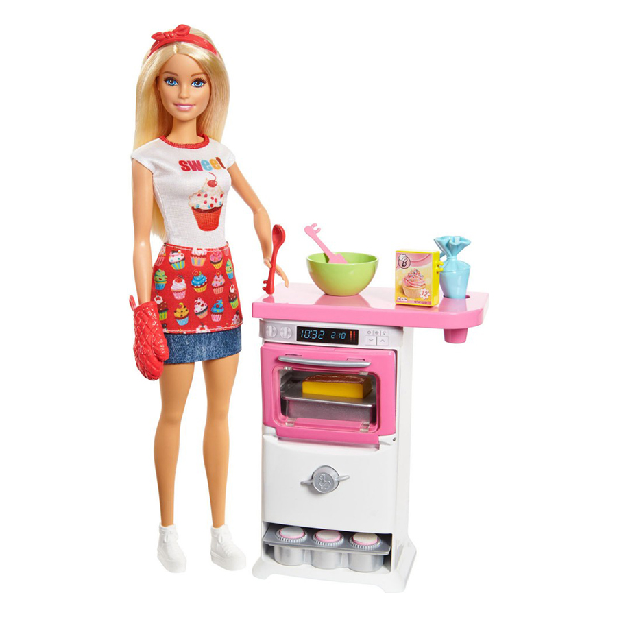 Đồ Chơi Búp Bê Đầu Bếp BARBIE FHP57