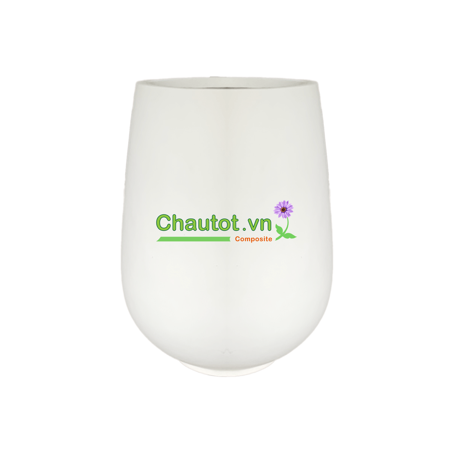 Chậu Composite Tròn 55x45x58cm | MÀU TRẮNG| CT2027-BAOBINH