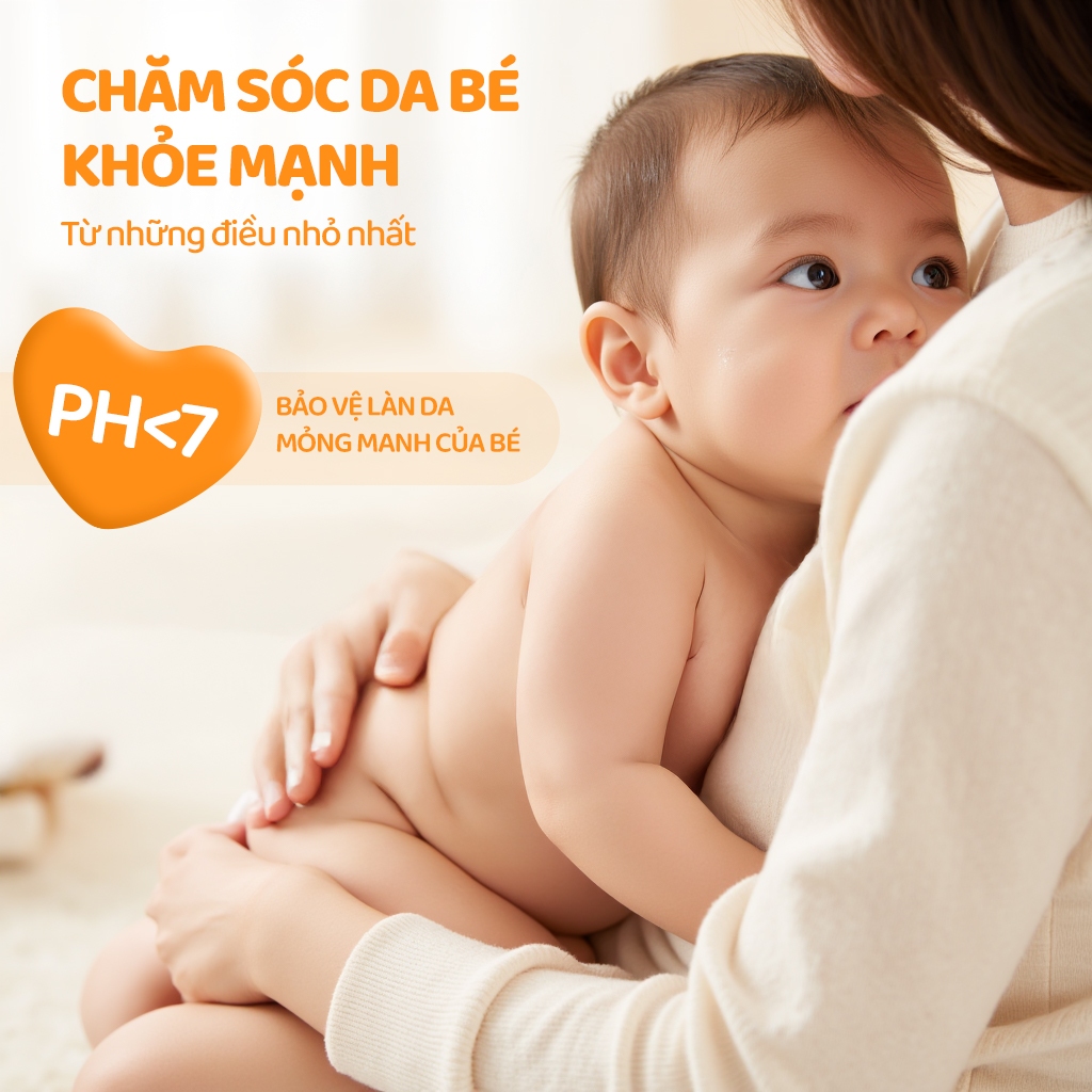 Khăn ướt TopGiaKids thùng 12 bịch an toàn, không cồn, không parabens, không mùi