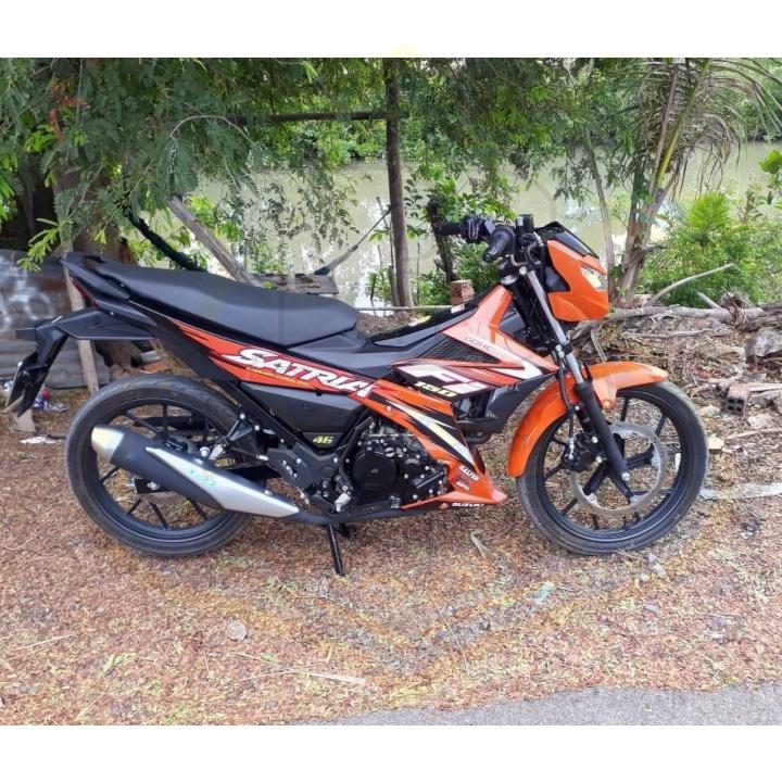 Tem rời xe satria fi đỏ đen