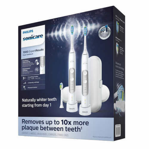 Hình ảnh  Bộ Đôi Bàn Chải Đánh Răng Philips HX7533/01 Sonicare 7500 Hàng chính hãng