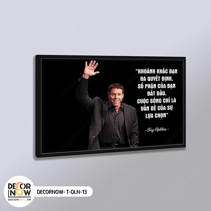 Tranh Treo Tường Động Lực Bill Gates, Jack Ma.... CANVAS DECORNOW, Trang Trí Văn Phòng, Treo Phòng Học, Làm Việc DCN-39