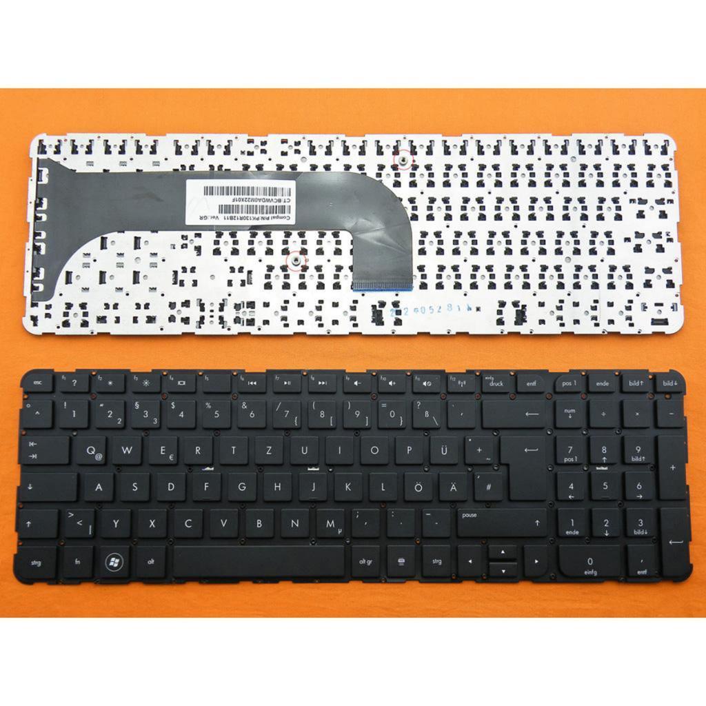 Black German Layout Keyobard without Frame for HP Envy M-1100 M-1200 M6T-1000