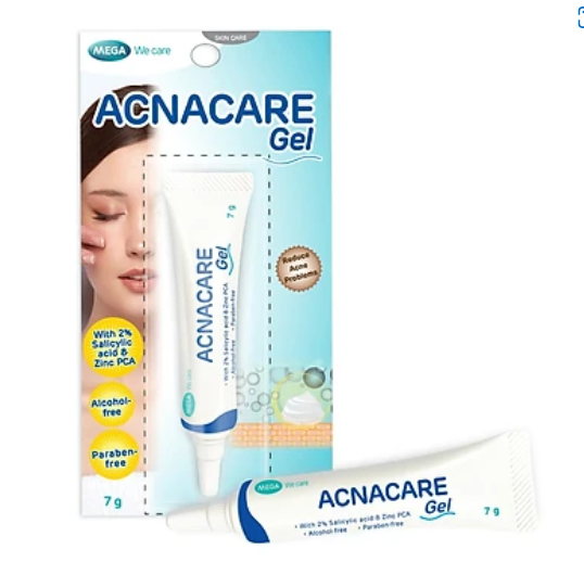 ACNACARE GEL Ngăn Ngừa Và Cải Thiện Tình Trạng Mụn(Tuýp/7g) - Hàng Chính Hãng