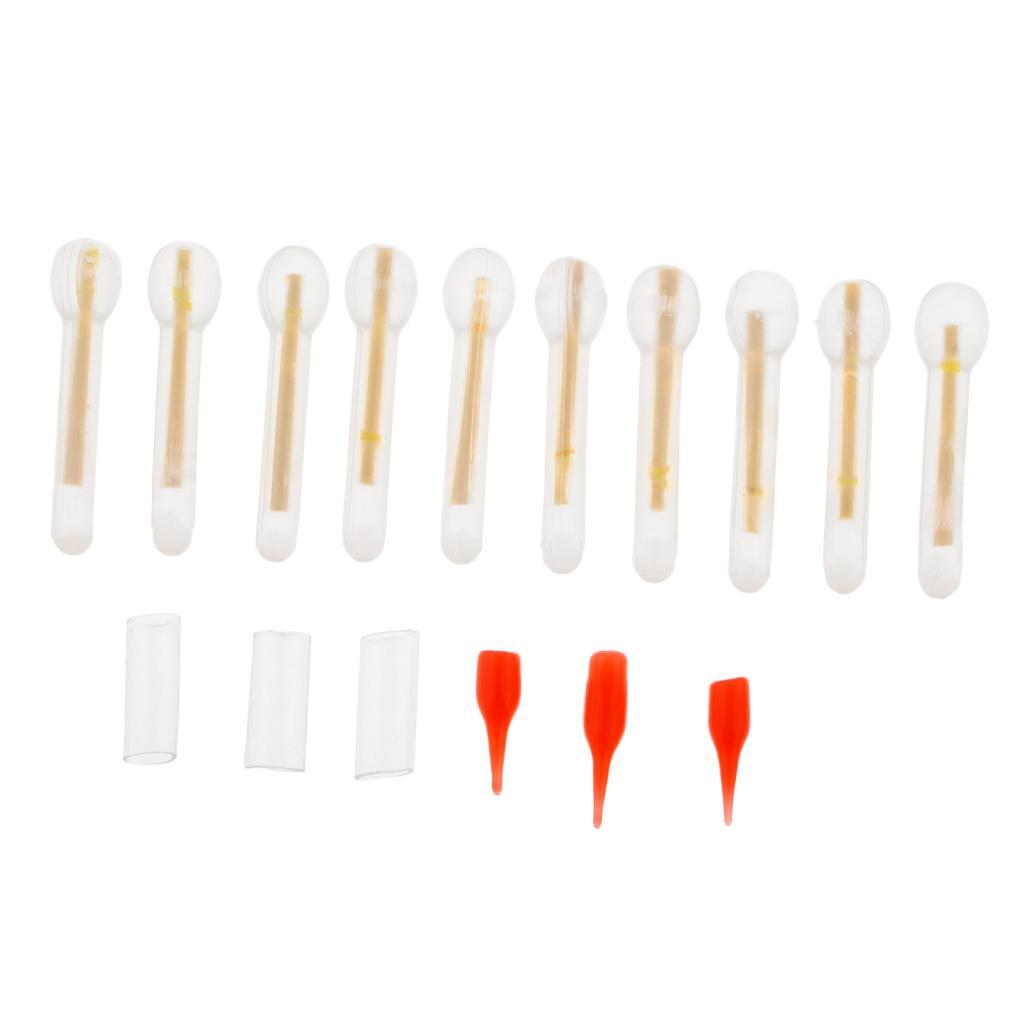2-4pack 1 Box Fishing Glow Stick Fluorescent Light Stick Wand Tube 4.5 Big Head