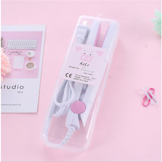 Máy duỗi tóc mini có hộp tiện dụng