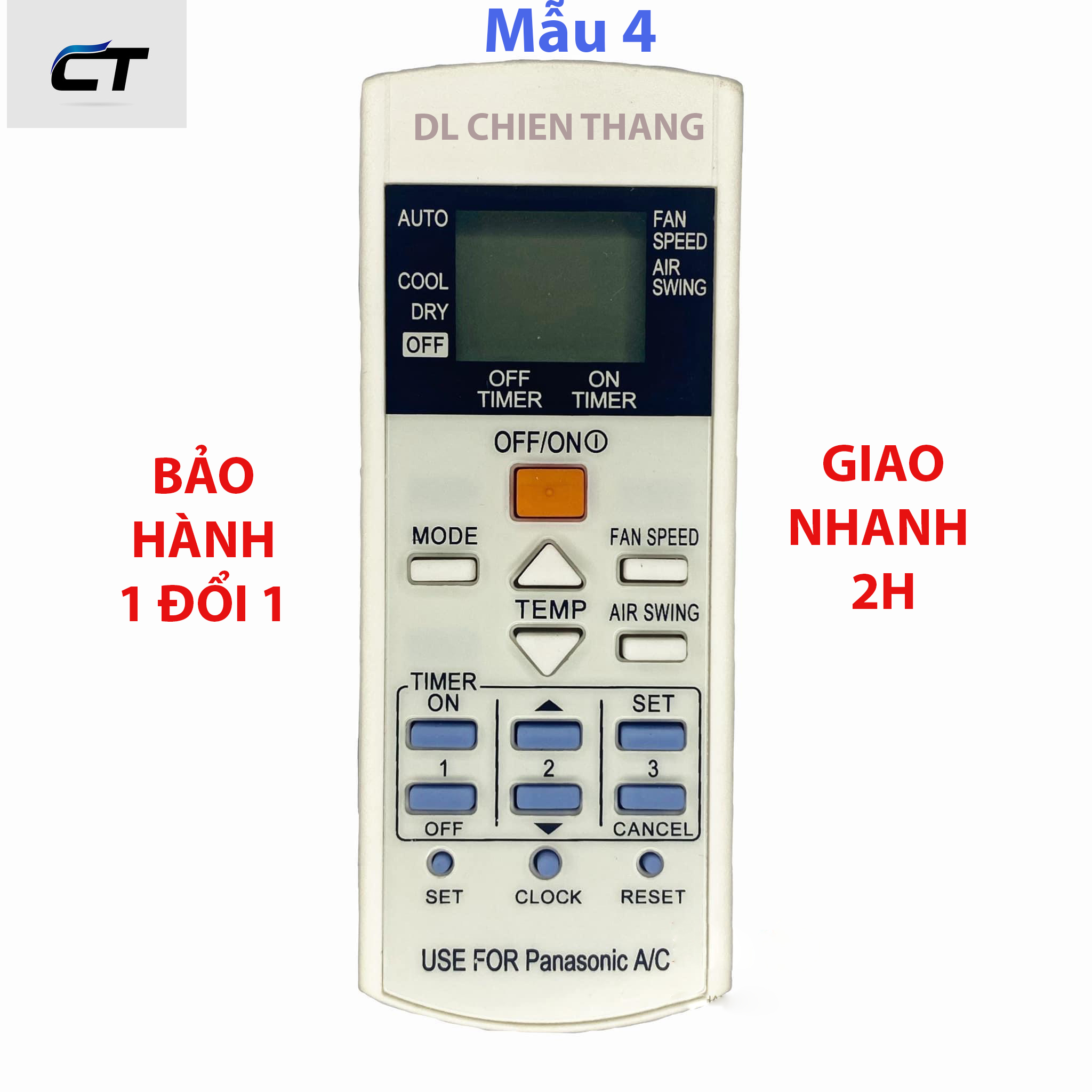 Remote dành cho máy lạnh Panasonic