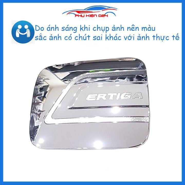 Ốp nắp bình xăng Ertiga 2019-2020 mạ crom chống trầy trang trí ô tô