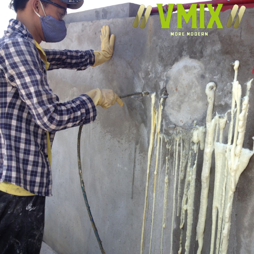 Kim bơm chống thấm A10 dễ thi công bền ron cao su bền không bị trường chịu được áp lực cao.Chống thấm Vmix