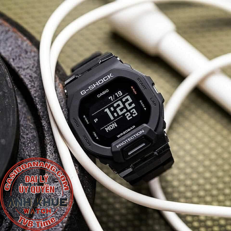 Đồng hồ nam dây nhựa Casio G-Shock chính hãng GBD-200UU-1DR (45mm)