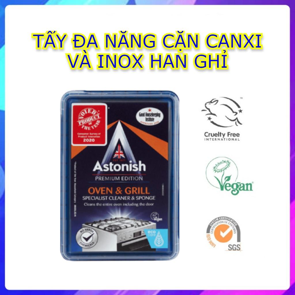 Chất tẩy đa năng tẩy rỉ sét cặn canxi inox vách kính lò vi sóng lò nướng Astonish nhập khẩu Anh Quốc