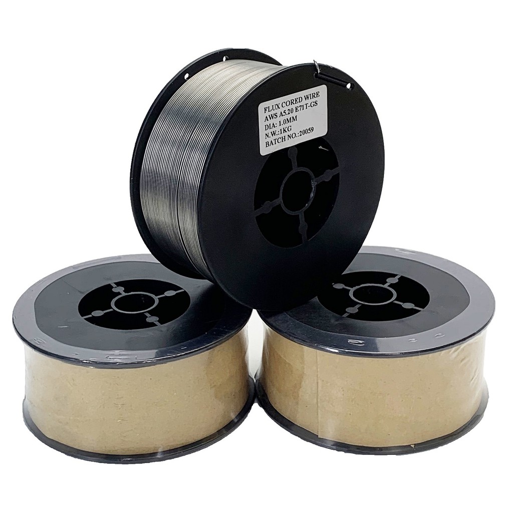 Cuộn Dây Hàn MIG Lõi Thuốc 1Kg cho Máy Hàn MIG mini Sasuke - Kenmax - Đường kính dây hàn 1mm