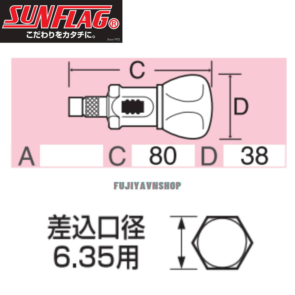 Tuốc nơ vít mini 3 chế độ xoay Sunflag - MR-105