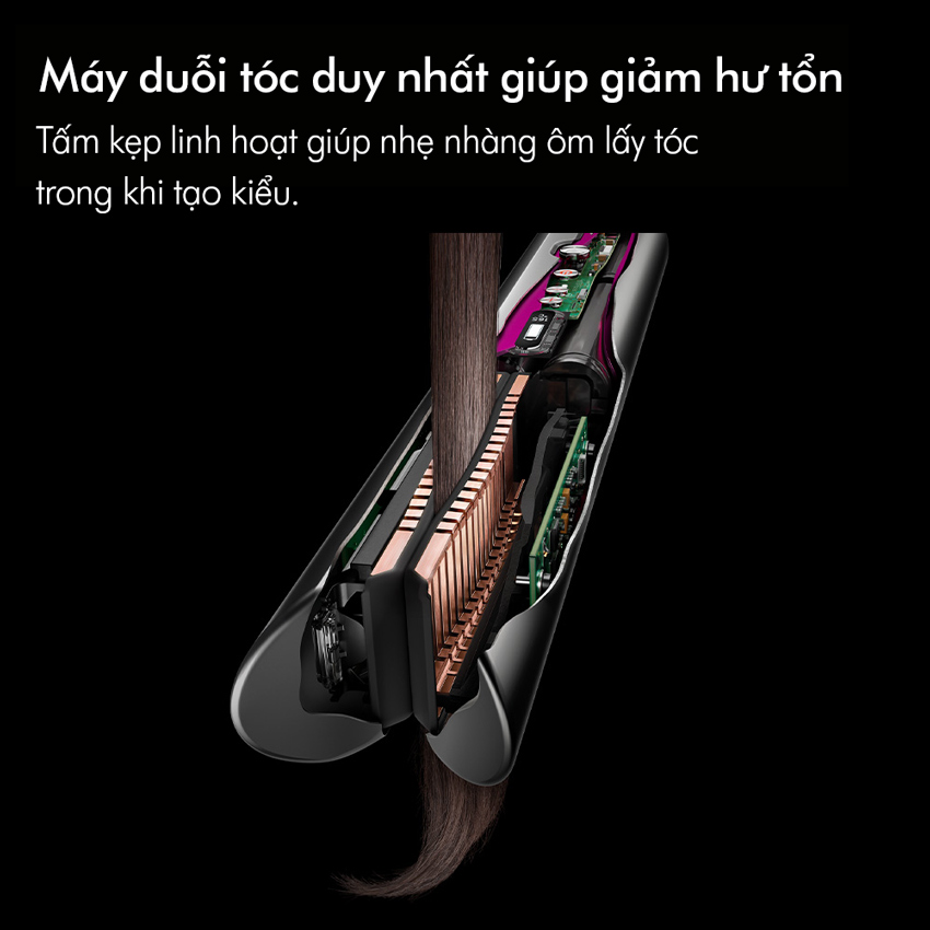 Máy duỗi tóc Dyson HS03 Hồng/Xám trắng - Hàng chính hãng