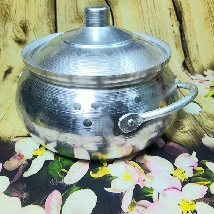 Nồi Lẩu Bằng Nhôm kiểu Xưa Hoài cổ. Phù hợp cho món Tái, Thái, lẩu gà. Nồi lẩu dập thủ công đậm nét truyền thông. Đồ Gia Dụng nhà bếp pha chế làm bánh nguyên liệu'