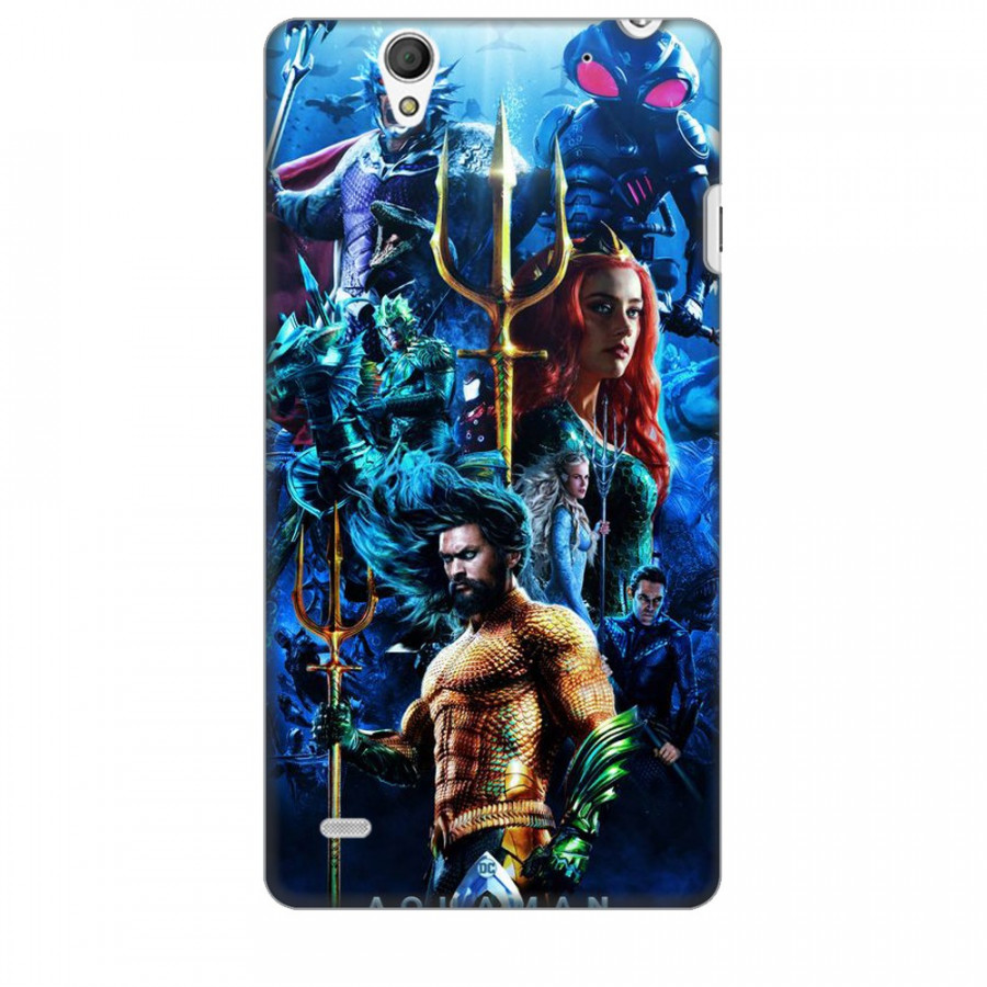 Ốp lưng dành cho điện thoại SONY C4 AQUAMAN Mẫu 2