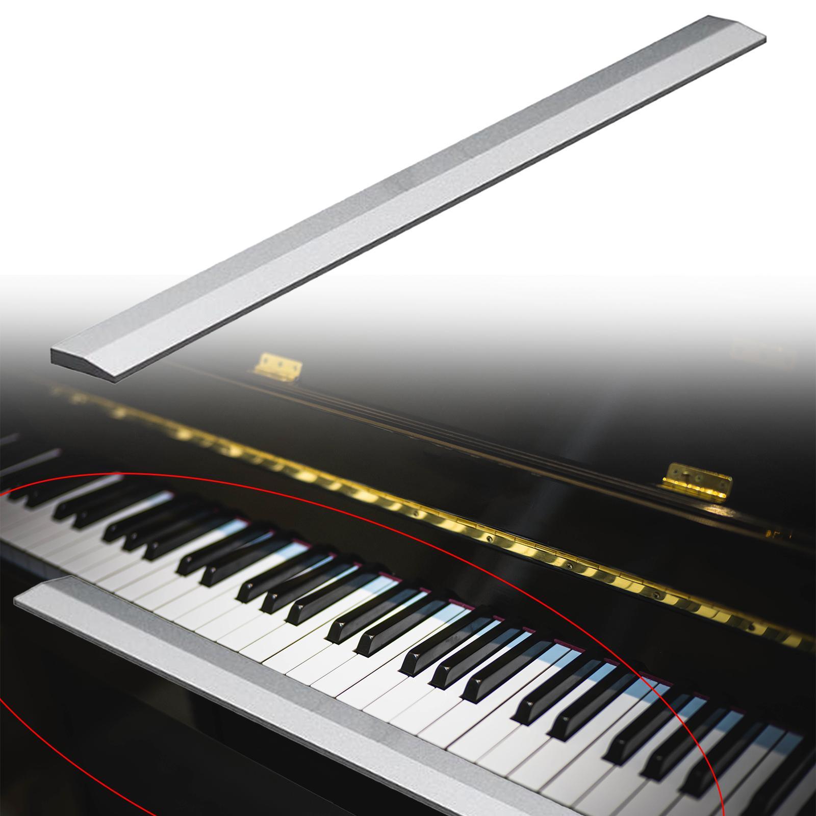 Piano Key Measuring Tool, Piano Key Leveling Ruler, Metal Portable Measuring 15" Tuning Piano Tuner Ruler for Daily Use