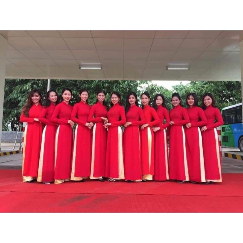 Áo dài truyền thống giá rẻ_Áo dài trơn không bao giờ lỗi mốt