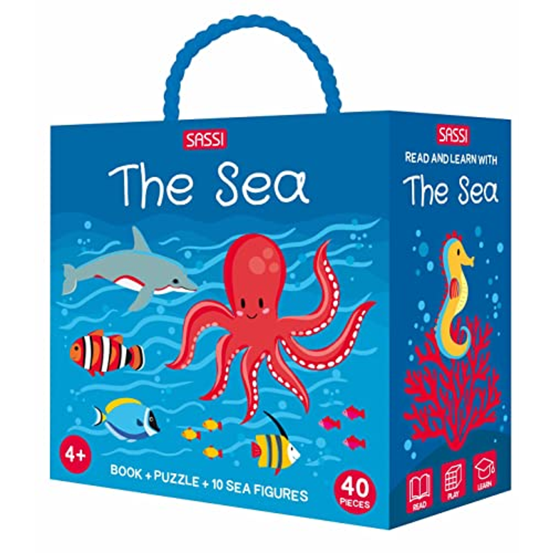 Sách 40 Pieces Qbox - Read & Learn With The Sea
