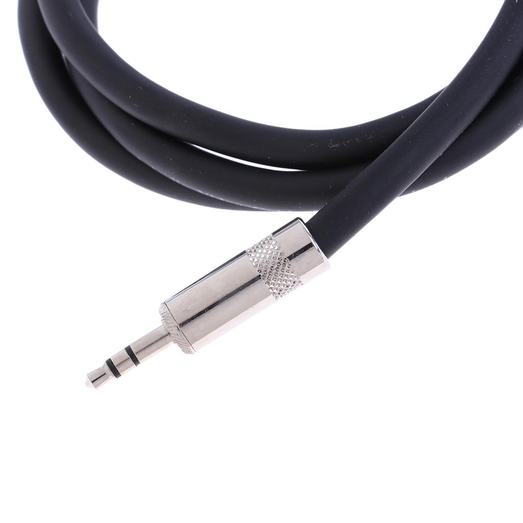 Mini Jack 3.5mm (1/8 Inch) TRS Stereo Male To XLR Male Balanced Cable